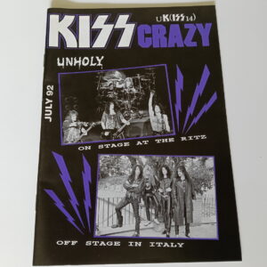 KISS Fanzine Kiss Crazy UK #14