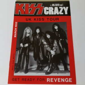 KISS Fanzine Kiss Crazy UK #13