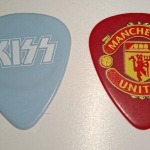 KISS Guitar Picks Manchester City/United (Set of 2)