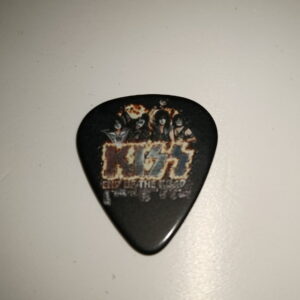 KISS Guitar Pick I Was There MSG 2003 Kave