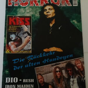 KISS Magazine Horror Infernal (Germany) 1996 - huge poster