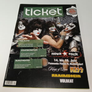 KISS Magazine Ticket 2012 (Austria)