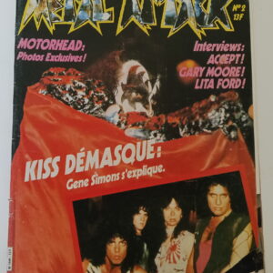 KISS Magazine Metal Attack (France) 1983