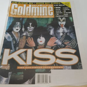 KISS Newspaper Magazine Goldmine 1998