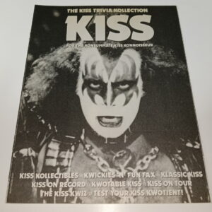 KISS magazine The Kiss Trivia Kollection (USA)