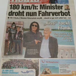 KISS Newspaper Heute (Austria) 2013