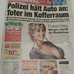 KISS Newspaper Heute (Austria) 2009