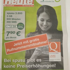 KISS Newspaper Heute (Austria) 2017