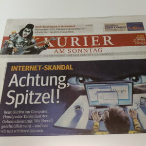 KISS Newspaper Kurier Am Sonntag (Austria) 2013