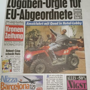 KISS Newspaper Kronen Zeitung (Austria) 2010