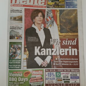 KISS Newspaper Heute (Austria) 2019