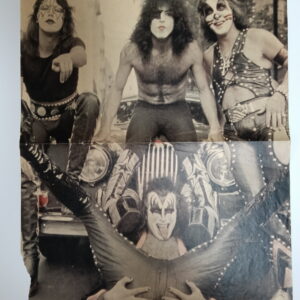 KISS Poster (magazine-poster/centerfold) Bravo