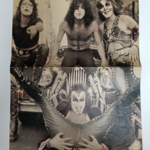 KISS Poster (magazine-poster/centerfold) Bravo