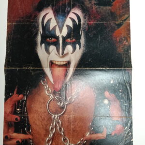 KISS Poster (magazine-poster/centerfold) Bravo Gene Simmons