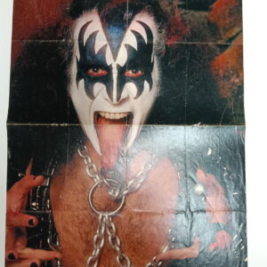 KISS Poster (magazine-poster/centerfold) Bravo Gene Simmons