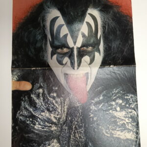 KISS Poster (magazine-poster/centerfold) Bravo Gene Simmons