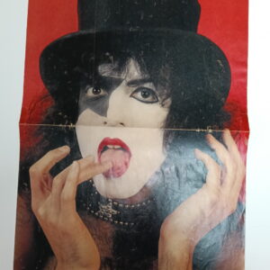KISS Poster (magazine-poster/centerfold) Bravo Paul Stanley