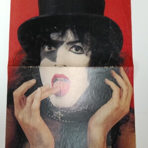 KISS Poster (magazine-poster/centerfold) Bravo Paul Stanley