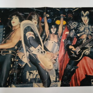 KISS Poster (magazine-poster/centerfold) Bravo
