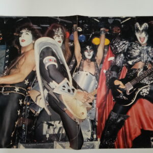 KISS Poster (magazine-poster/centerfold) Bravo