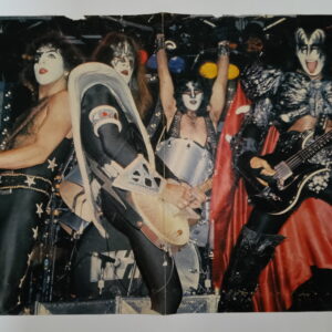 KISS Poster (magazine-poster/centerfold) Bravo