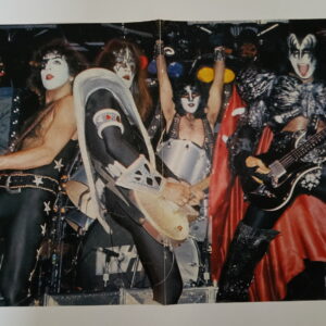 KISS Poster (magazine-poster/centerfold) Bravo