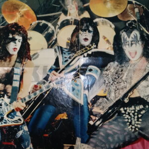 KISS Poster (magazine-poster/centerfold) Bravo