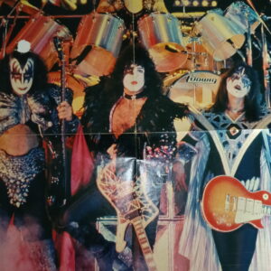 KISS Poster (magazine-poster/centerfold) Bravo