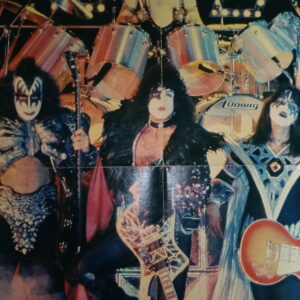 KISS Poster (magazine-poster/centerfold) Bravo