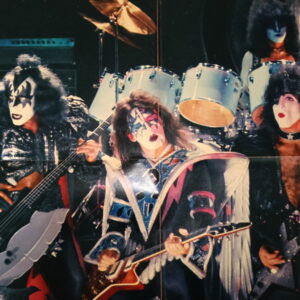 KISS Poster (magazine-poster/centerfold) Bravo