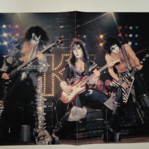 KISS Poster (magazine-poster/centerfold) Bravo