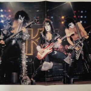KISS Poster (magazine-poster/centerfold) Bravo