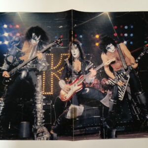 KISS Poster (magazine-poster/centerfold) Bravo