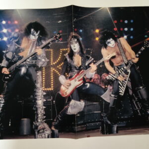KISS Poster (magazine-poster/centerfold) Bravo