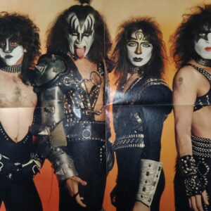 KISS Poster (magazine-poster/centerfold) Bravo
