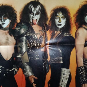 KISS Poster (magazine-poster/centerfold) Bravo