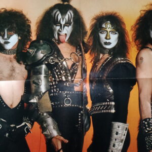 KISS Poster (magazine-poster/centerfold) Bravo
