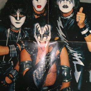 KISS Poster (magazine-poster/centerfold) Bravo