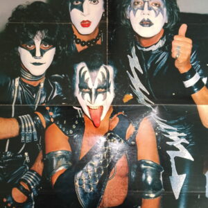 KISS Poster (magazine-poster/centerfold) Bravo