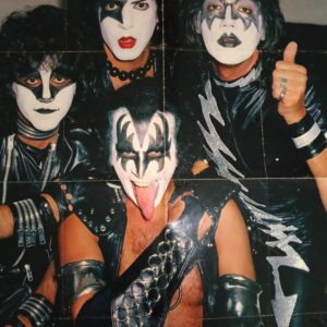 KISS Poster (magazine-poster/centerfold) Bravo