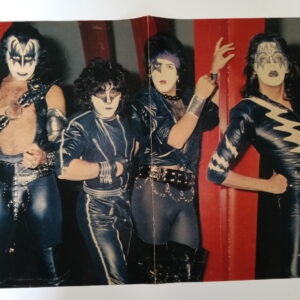 KISS Poster (magazine-poster/centerfold) Bravo