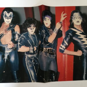 KISS Poster (magazine-poster/centerfold) Bravo