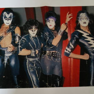 KISS Poster (magazine-poster/centerfold) Bravo