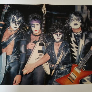 KISS Poster (magazine-poster/centerfold) Bravo