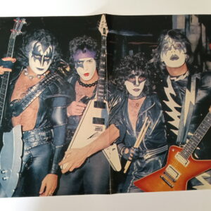 KISS Poster (magazine-poster/centerfold) Bravo