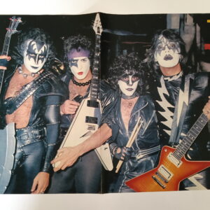 KISS Poster (magazine-poster/centerfold) Bravo