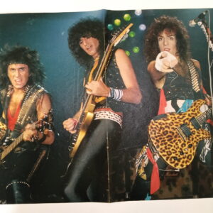 KISS Poster (magazine-poster/centerfold) Bravo