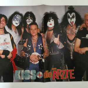 KISS Poster (magazine-poster/centerfold) Bravo