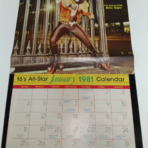 KISS Poster (magazine-poster/centerfold) USA (Calendar 1981)
