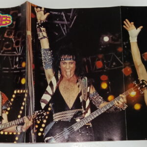 KISS Poster (magazine-poster/centerfold) Faces (USA)